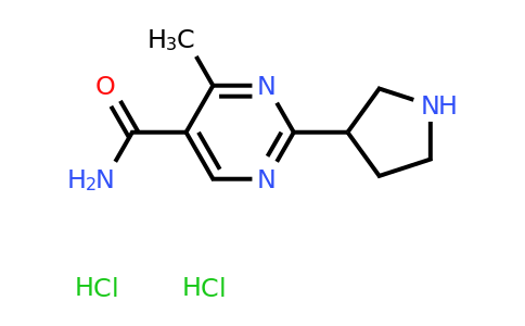 CAS 1361112-05-1 | 4-Methyl-2-(pyrrolidin-3-yl)pyrimidine-5-carboxamide dihydrochloride