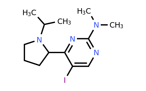 CAS 1361113-19-0 | 5-Iodo-4-(1-isopropylpyrrolidin-2-yl)-N,N-dimethylpyrimidin-2-amine