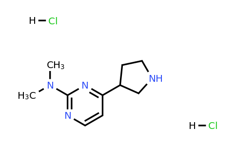 CAS 1361113-37-2 | N,N-Dimethyl-4-(pyrrolidin-3-yl)pyrimidin-2-amine dihydrochloride