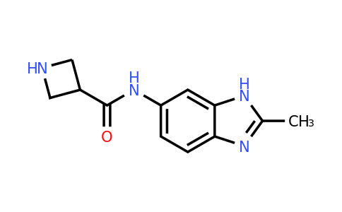 CAS 1361116-35-9 | N-(2-Methyl-1H-benzo[d]imidazol-6-yl)azetidine-3-carboxamide