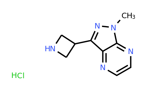 3-(Azetidin-3-yl)-1-methyl-1H-pyrazolo[3,4-b]pyrazine hydrochloride