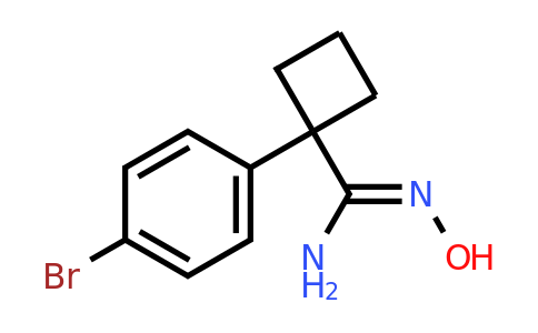 CAS 1361189-45-8 | (Z)-1-(4-bromophenyl)-N'-hydroxycyclobutane-1-carboximidamide