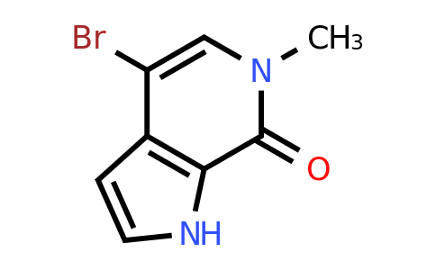 CAS 1361481-63-1 | 4-bromo-6-methyl-1H-pyrrolo[2,3-c]pyridin-7-one