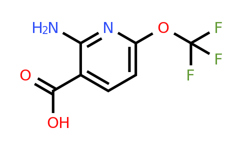 CAS 1361679-06-2 | 2-amino-6-(trifluoromethoxy)pyridine-3-carboxylic acid