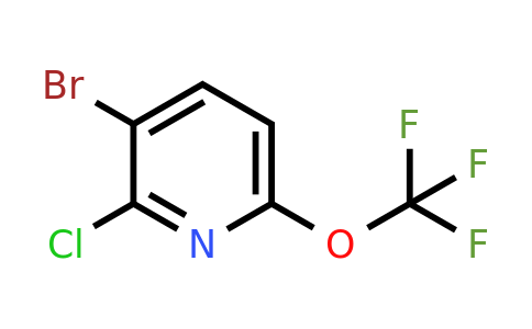 CAS 1361681-57-3 | 3-bromo-2-chloro-6-(trifluoromethoxy)pyridine
