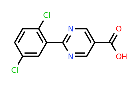 CAS 1361683-25-1 | 2-(2,5-Dichlorophenyl)pyrimidine-5-carboxylic acid