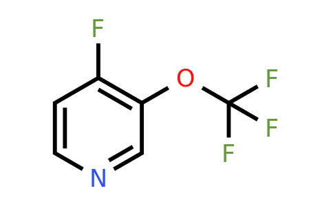 CAS 1361800-73-8 | 4-fluoro-3-(trifluoromethoxy)pyridine