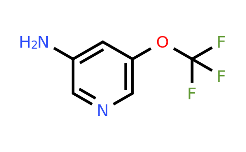 CAS 1361856-17-8 | 5-(trifluoromethoxy)pyridin-3-amine