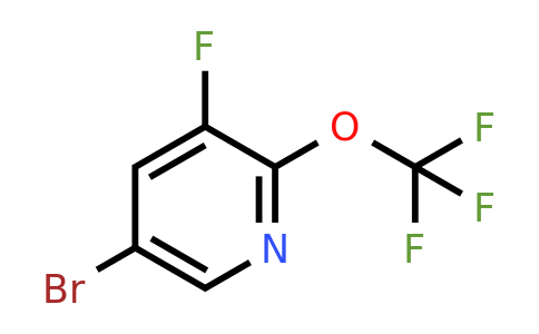 CAS 1361893-62-0 | 5-Bromo-3-fluoro-2-(trifluoromethoxy)pyridine