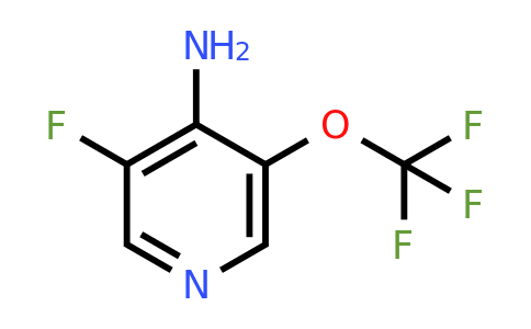 CAS 1361914-83-1 | 3-fluoro-5-(trifluoromethoxy)pyridin-4-amine