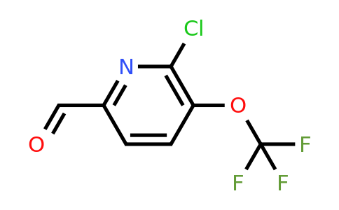 CAS 1361917-45-4 | 6-chloro-5-(trifluoromethoxy)pyridine-2-carbaldehyde