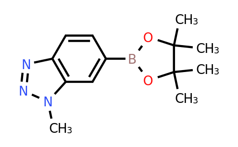 CAS 1362243-56-8 | 1-methyl-6-(tetramethyl-1,3,2-dioxaborolan-2-yl)-1H-1,2,3-benzotriazole