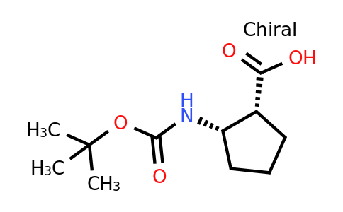 CAS 136315-70-3 | Cis-2-(tert-butoxycarbonylamino)-1-cyclopentanecarboxylic acid