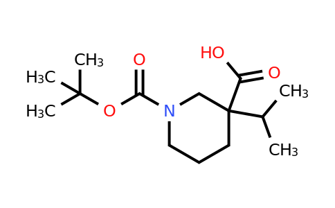 CAS 1363165-91-6 | 1-Boc-3-isopropylpiperidine-3-carboxylic acid