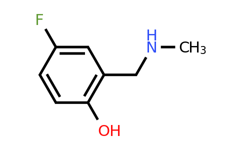 CAS 1363166-05-5 | 4-Fluoro-2-[(methylamino)methyl]phenol