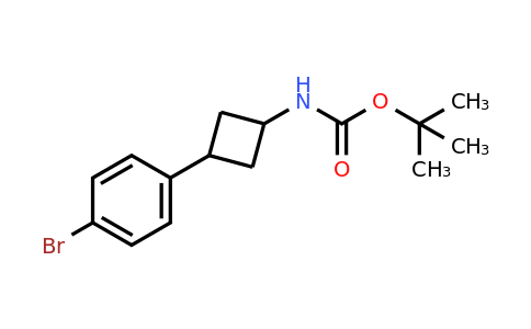 CAS 1363166-45-3 | N-boc-3-(4-bromophenyl)cyclobutanamine
