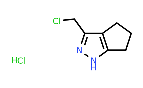 CAS 1363210-33-6 | 3-(chloromethyl)-1,4,5,6-tetrahydrocyclopenta[c]pyrazole;hydrochloride