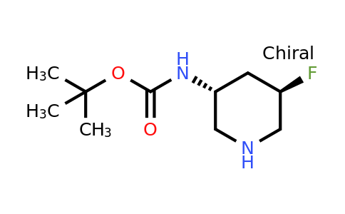 CAS 1363378-07-7 | tert-butyl N-[(3R,5R)-5-fluoropiperidin-3-yl]carbamate