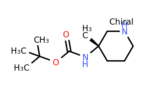 CAS 1363378-21-5 | tert-butyl N-[(3S)-3-methylpiperidin-3-yl]carbamate