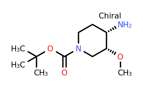 CAS 1363378-22-6 | (3R,4S)-4-Amino-1-BOC-3-methoxypiperidine