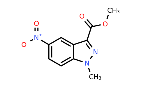 CAS 1363380-48-6 | methyl 1-methyl-5-nitro-1H-indazole-3-carboxylate