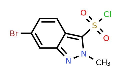 CAS 1363380-61-3 | 6-bromo-2-methyl-2H-indazole-3-sulfonyl chloride