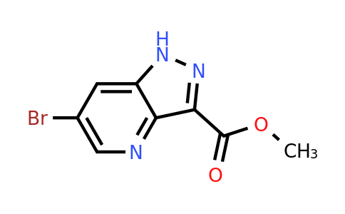 CAS 1363380-66-8 | methyl 6-bromo-1H-pyrazolo[4,3-b]pyridine-3-carboxylate