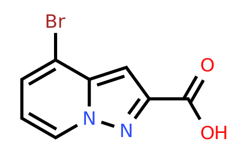 CAS 1363380-72-6 | 4-bromopyrazolo[1,5-a]pyridine-2-carboxylic acid