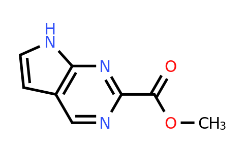 CAS 1363380-73-7 | methyl 7H-pyrrolo[2,3-d]pyrimidine-2-carboxylate