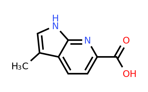 CAS 1363380-77-1 | 3-methyl-1H-pyrrolo[2,3-b]pyridine-6-carboxylic acid