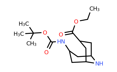 CAS 1363380-89-5 | ethyl 7-(boc-amino)-9-azabicyclo[3.3.1]nonane-3-carboxylate