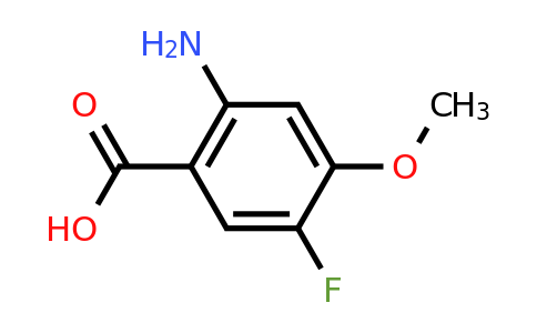 CAS 1363380-91-9 | 2-amino-5-fluoro-4-methoxybenzoic acid