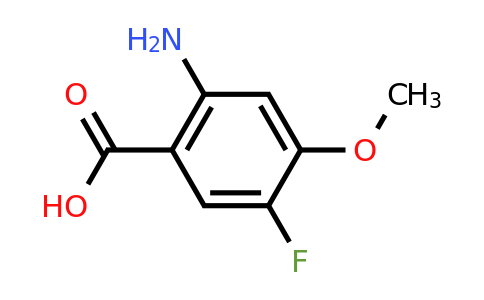 2-amino-5-fluoro-4-methoxybenzoic acid