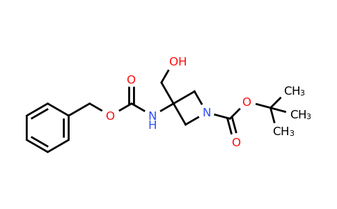 CAS 1363380-94-2 | tert-butyl 3-{[(benzyloxy)carbonyl]amino}-3-(hydroxymethyl)azetidine-1-carboxylate