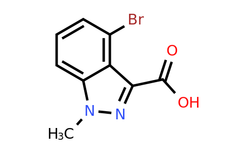 CAS 1363380-97-5 | 4-bromo-1-methyl-1H-indazole-3-carboxylic acid