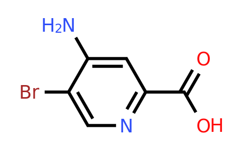 CAS 1363381-01-4 | 4-amino-5-bromopyridine-2-carboxylic acid