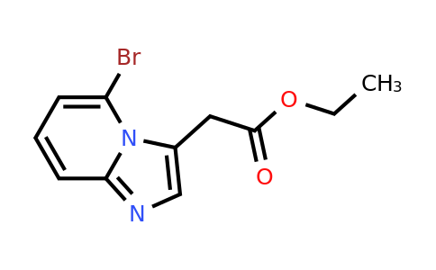 CAS 1363381-02-5 | ethyl 2-{5-bromoimidazo[1,2-a]pyridin-3-yl}acetate