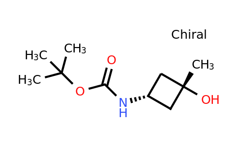 CAS 1363381-12-7 | cis-tert-butyl 3-hydroxy-3-methylcyclobutylcarbamate