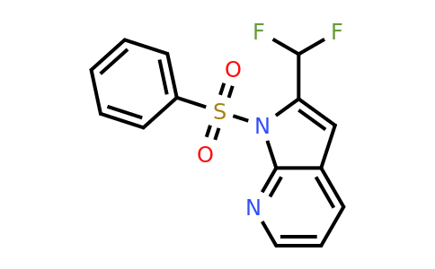 CAS 1363381-32-1 | 2-Difluoromethyl-1-phenylsulfonyl-7-azaindole
