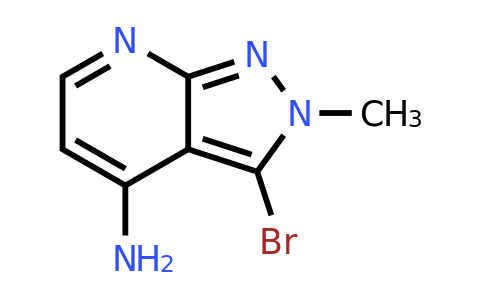 3-bromo-2-methyl-2H-pyrazolo[3,4-b]pyridin-4-amine