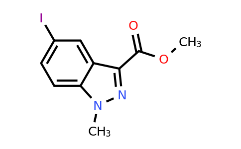 CAS 1363381-60-5 | methyl 5-iodo-1-methyl-1H-indazole-3-carboxylate