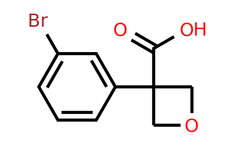CAS 1363381-80-9 | 3-(3-bromophenyl)oxetane-3-carboxylic acid