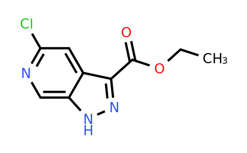 CAS 1363382-17-5 | Ethyl 5-chloro-1H-pyrazolo[3,4-C]pyridine-3-carboxylate