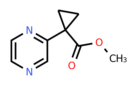 CAS 1363382-27-7 | methyl 1-(pyrazin-2-yl)cyclopropane-1-carboxylate