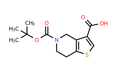 CAS 1363382-28-8 | 5-[(tert-butoxy)carbonyl]-4H,5H,6H,7H-thieno[3,2-c]pyridine-3-carboxylic acid