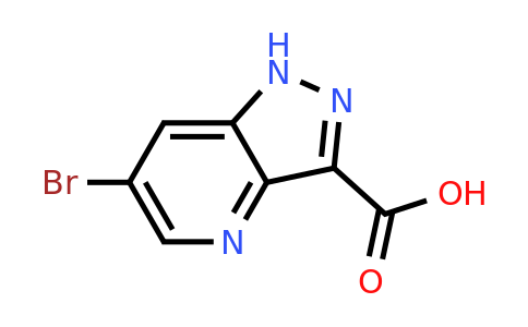 CAS 1363382-29-9 | 6-bromo-1H-pyrazolo[4,3-b]pyridine-3-carboxylic acid