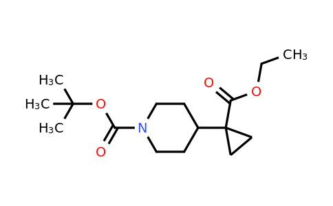 CAS 1363382-33-5 | 1-BOC-4-(1-Ethoxycarbonyl-cyclopropyl)-piperidine