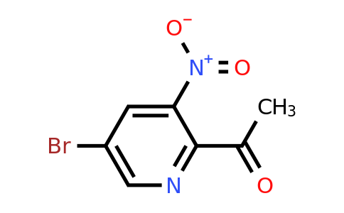 CAS 1363382-81-3 | 1-(5-bromo-3-nitropyridin-2-yl)ethan-1-one