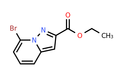 CAS 1363382-88-0 | ethyl 7-bromopyrazolo[1,5-a]pyridine-2-carboxylate