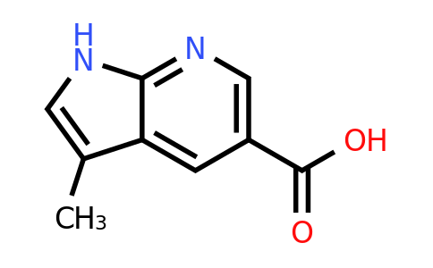 CAS 1363382-93-7 | 3-Methyl-7-azaindole-5-carboxylic acid